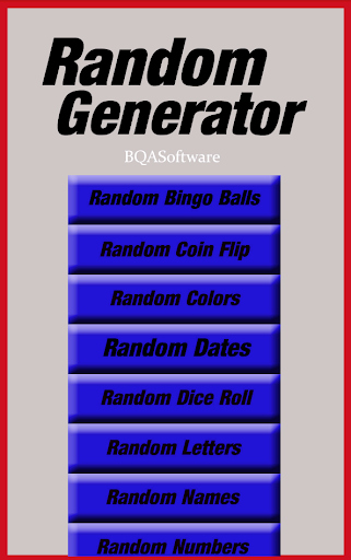 Random Generator Pro