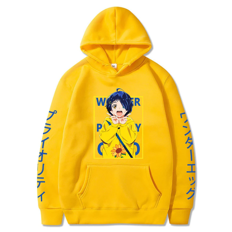 Felpa casual con cappuccio stampata Odd Egg Story da donna