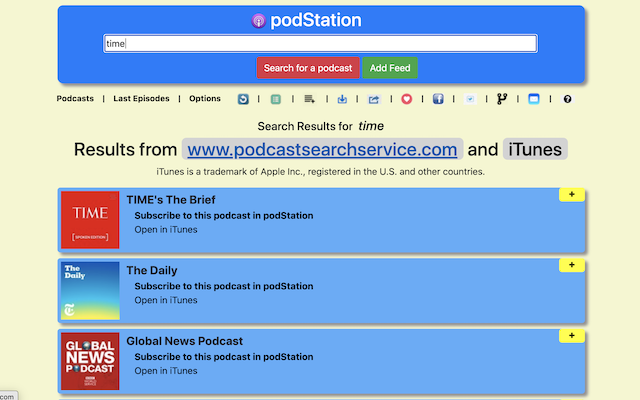 PodCasts Finder Preview image 1