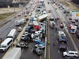 At least 6 dead in 133-car pileup in Fort Worth after freezing rain coats  roads
