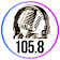 Radio 105.8 fm jakarta radio streaming jakarta app icon