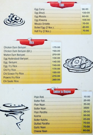 Banerjee's Alfa Restaurant menu 4