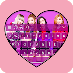 Cover Image of Descargar Teclado rosa negro: tema de teclado KPOP 1.4 APK