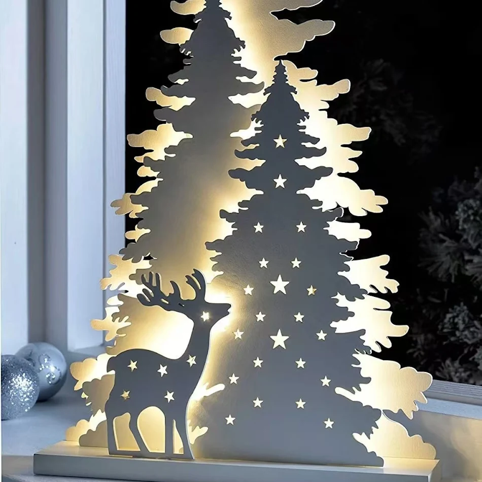 Kreativni Božićni Ukrasi od Drveta za DIY. Ukrasite svoj dom šarmantnim drvenim ukrasima i uživajte u prazničnoj atmosferi.