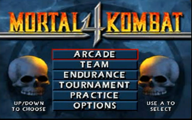 Mortal Kombat 4 Game