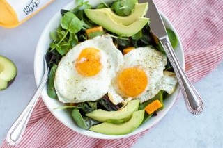 Egg and Greens Protein Bowl
