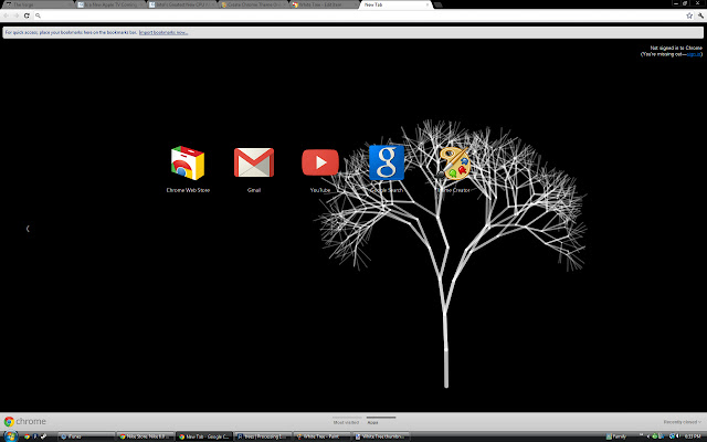 White Tree chrome extension