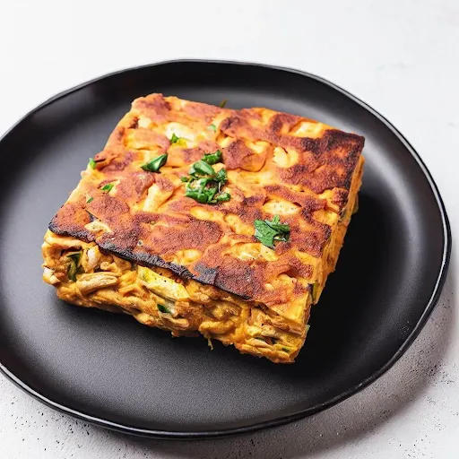 Spicy Chicken Bread Omelette