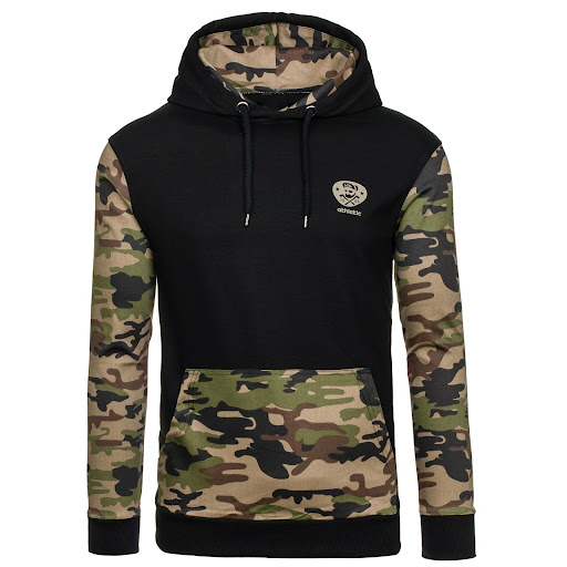 Title 4, Camouflage stitching sweater hooded