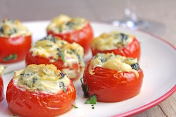 Tomatoes Rockefeller