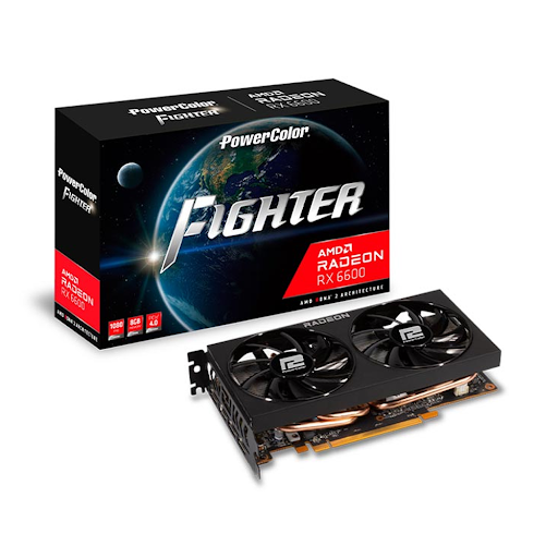 VGA Powercolor Fighter AMD Radeon RX 6600 8GB GDDR6