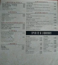 Joe's Grill menu 1