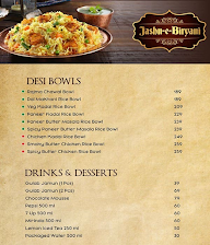 Jashn E Biryani menu 2