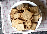 Homemade Wheat Thins was pinched from <a href="http://smittenkitchen.com/blog/2012/09/homemade-wheat-thins/" target="_blank">smittenkitchen.com.</a>