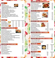 The Food Trail menu 1