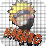 Cover Image of Download Color by Number Naruto Pixel art sandbox coloring 1.0 APK