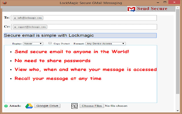 LockMagic for Google Apps