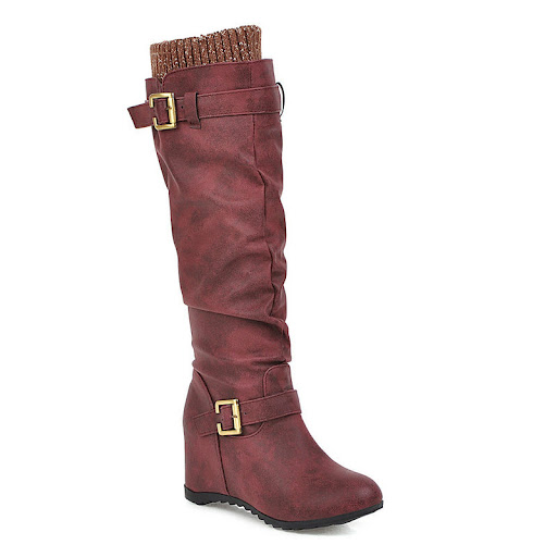 Title 5, Womens Fashion Inner Heightening Martin Boots ...