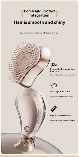 Title 6, Hair Care Spray Massage Comb Care Head Meridian...