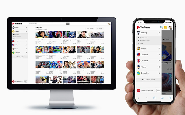 YouFolders - YouTube™ Subscription Manager