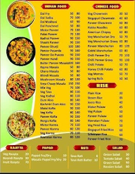 The Vesta Food Junction menu 2