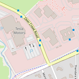 Tesla Motors HQ - SuperWorld NFT @ 37.393,-122.15