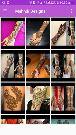 Screenshot Mehndi Designs Offline