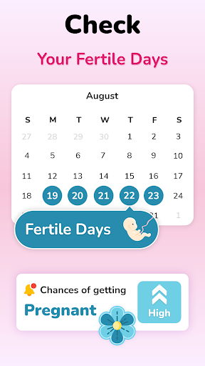 Screenshot Ovulation Tracker & Calculator