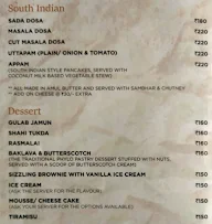 Dum ka Zaika- Narayani Heights menu 4