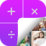 Hide photos - Calculator icon