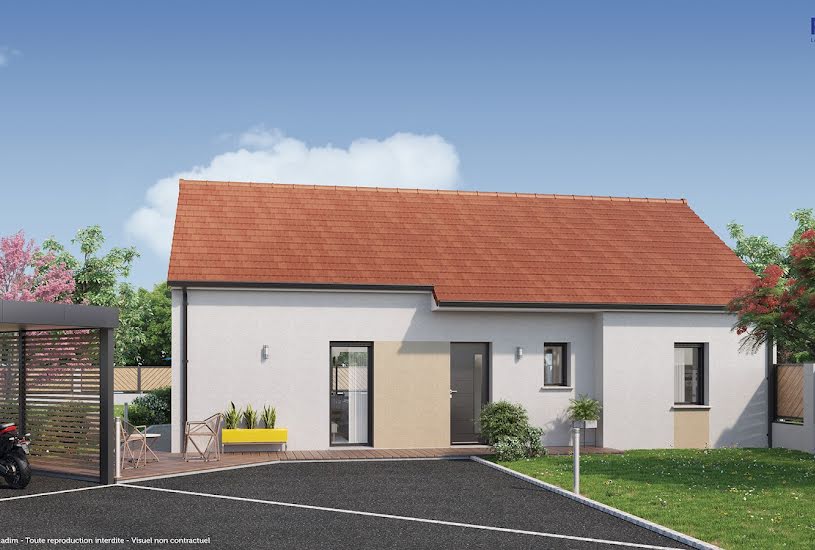  Vente Terrain + Maison - Terrain : 1 244m² - Maison : 82m² à Saligny (89100) 