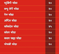 A. M. Lala Mahendra's Goti Soda menu 2