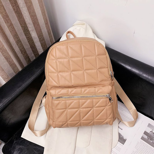 Title 8, Large-capacity embroidery thread rhombus backpa...