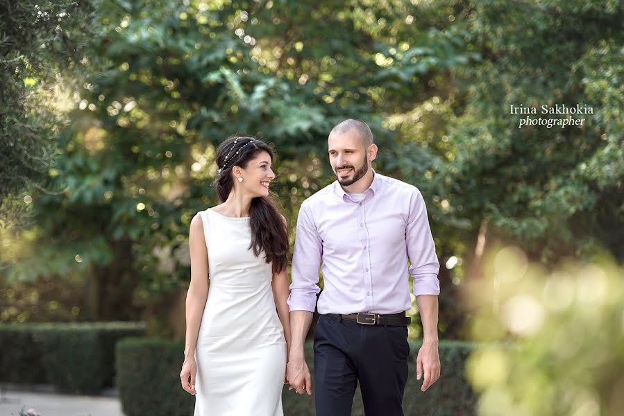 Fotógrafo de bodas Irina Sakhokia (irensi). Foto del 6 de septiembre 2017