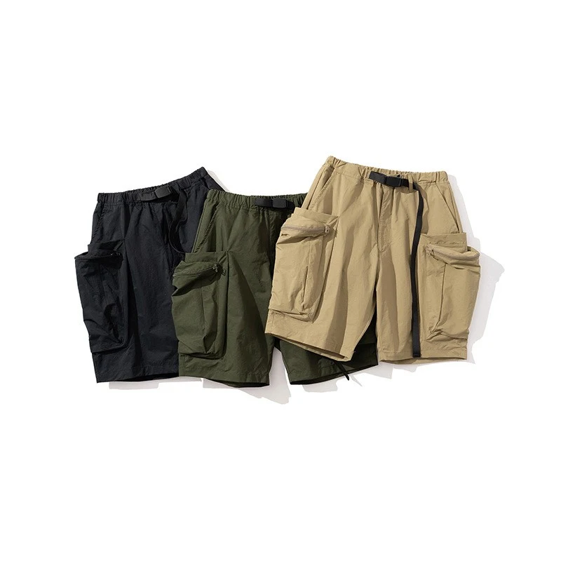 Grote Zakken Broek Losse Functionele Zomer Shorts Heren Comfortabel en Praktisch Perfect voor Warme Dagen Veelzijdig Design en Pasvorm