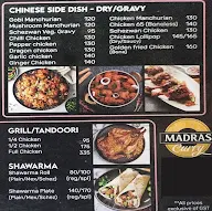 Madras Curry menu 2