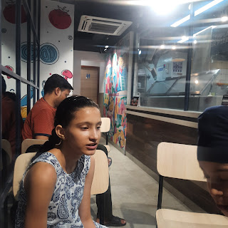 Parminder Singh at Domino's Pizza, Yamuna Nagar,  photos