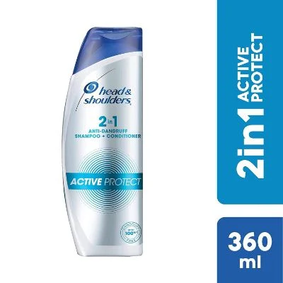 Head & Shoulder 2In1 Active Protection Shampoo 360Ml