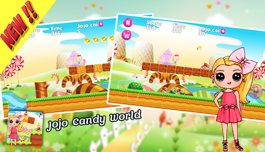 Jojo Siwa Candy World : Running 1000 APK + Mod (المال غير محدود) إلى عن على ذكري المظهر