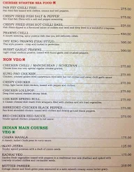 The Carnival menu 2