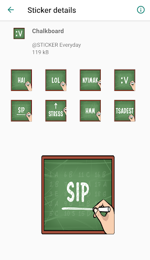 Daily Sticker Text Mania