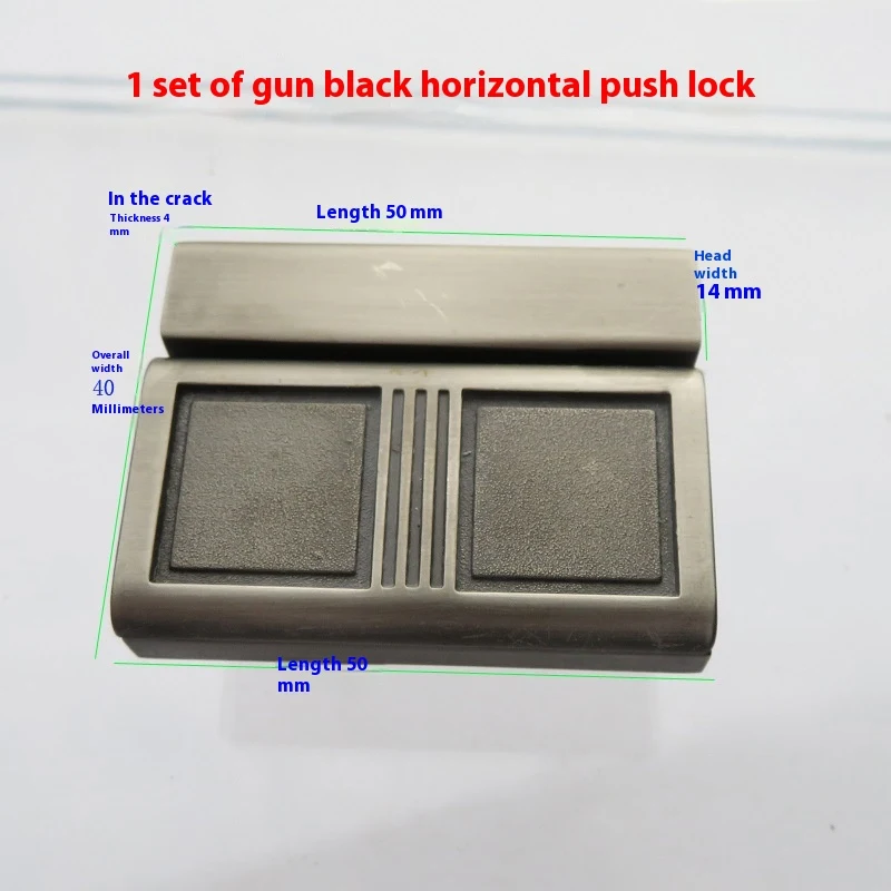 Bronze Silver Black Mortise Lock for Men's Bag Briefcase Accessories. Secure your belongings with style. Durable and ele