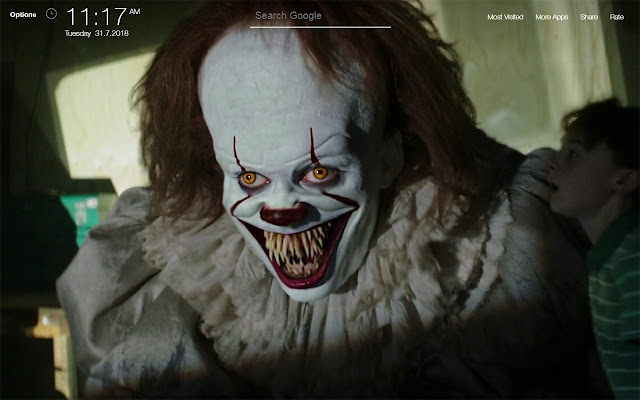 Pennywise It FullHD New Tab Wallpapers