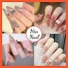 Móng Tay Giả Đính Đá Hin Nail Kèm Phụ Kiện Làm Móng