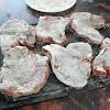 Thumbnail For Pork Chops Coated In Flour.