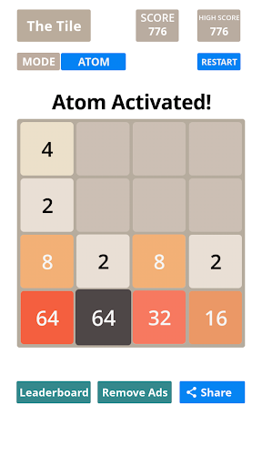 Advanced 2048 (The Tile)