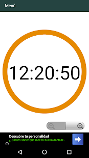 Cronómetro Temporizador Screenshot