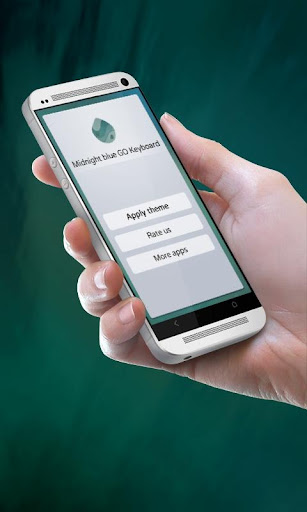 午夜藍Wǔyè lán GO Keyboard