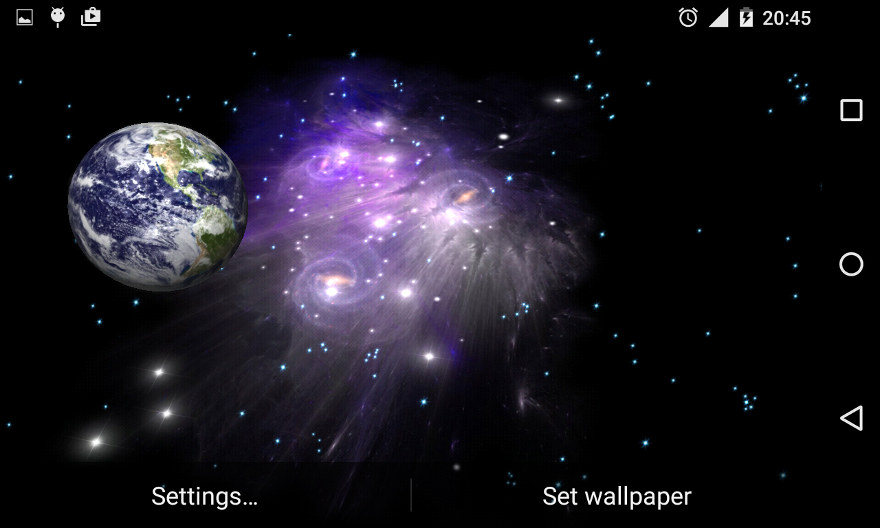 3D Galaxy Live Wallpaper Full - Android Apps on Google Play