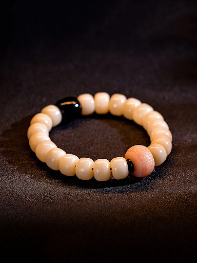 Title 3, Natural Tibetan Deer Bone Handstring Ethnic Sty...